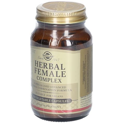 Solgar Herbal Female Kruidencomplex voor Vrouwen 50 St - Farmaline