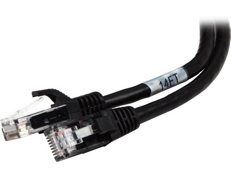 Black Box 14FT Cat6 Snagless Unshielded (UTP) Pure Bare Copper Patch Cable 550MHz — Aqua (10-Pack) (EVNSL-C6-UTP-14FT-AQ-10PK)