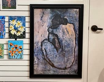 Picasso Blue Nude Etsy