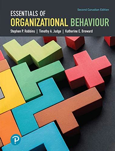 EBook PDF Essentials Of Organizational Behaviour 2nd Canadian Edition