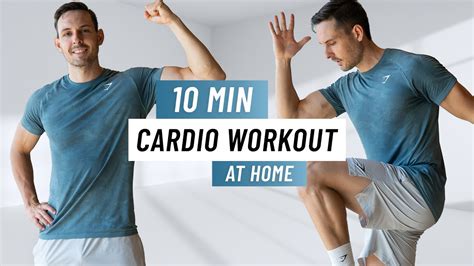 Min Cardio Workout At Home Fat Burning No Equipment Youtube