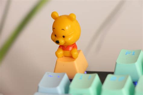 Winnie The Pooh Keycap Disney Keycap Mechanical Keyboard Etsy