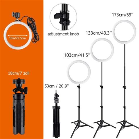 Aros De Luz Con Trípode 🥇 ¿cómo Usarlos Y Qué Comprar