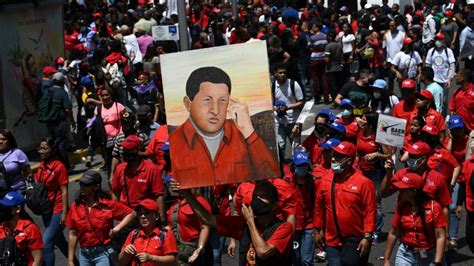 March In Caracas Protests Against Detained Plane In Argentina Buenos