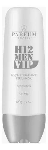 Loção Hidratante Perfumada H12 Vip Men Parfum Brasil 120g MercadoLivre