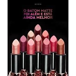 Batom Mattelizado Avon 3 6g Shopee Brasil