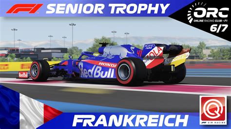 F1 2019 F1 Esport Frankreich Senior Trophy ORC YouTube