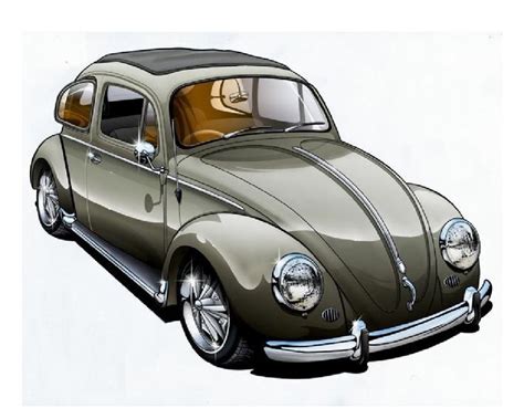 Vw Bug Drawing