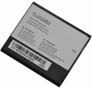 FULL CELL Mobile Battery For Alcatel TCL TLi020B2 TLi020D2 TLi020E1