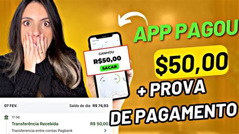 App Pagou R Reais No Pix Prova De Pagamento Jogo Que D