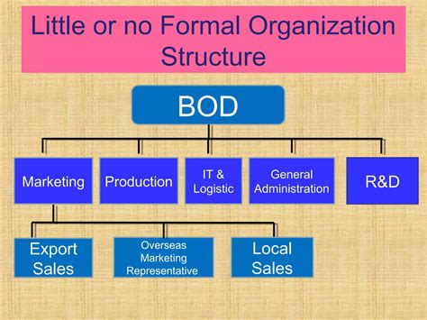 marketing organization implementation  control