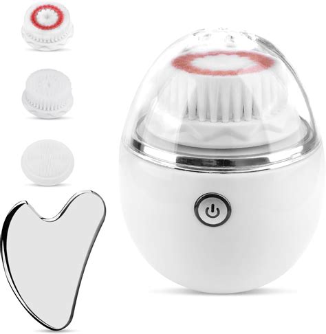 Sonic Face Cleansing Brush Careyou Facial Brushes For Deep Cleansing Exfoliating