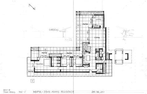 Frank Lloyd Wright Usonian Floor Plans - floorplans.click