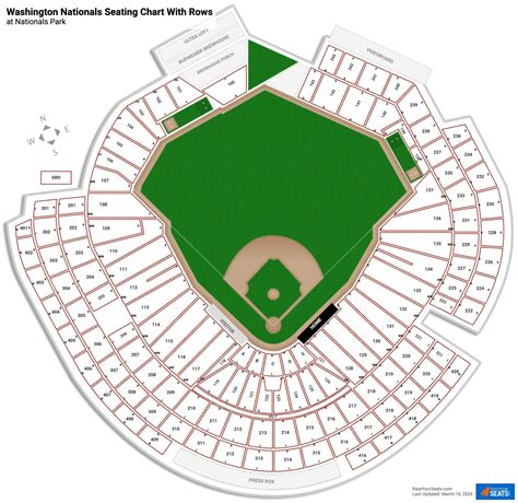 Nationals Park Seating Chart Row Numbers | Cabinets Matttroy