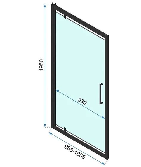 Kabina Prysznicowa Uchylna Rapid Swing 100x80 80x100 Cm Kabiny