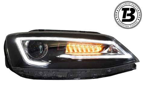 Faruri Led Drl Compatibile Cu Vw Jetta Mk Bi Xenon Design