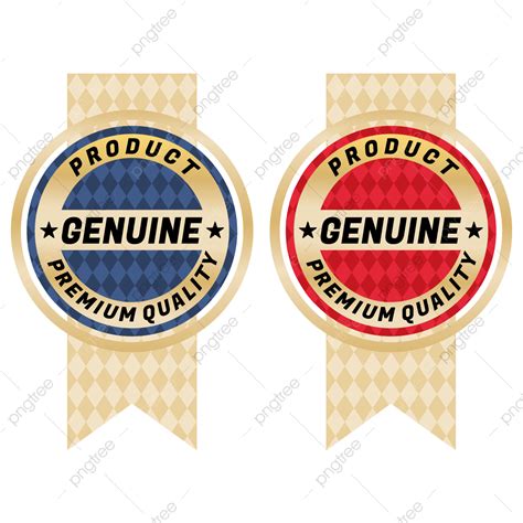 Badge Premium Quality Vector Art Png Premium Quality Genuine Gold