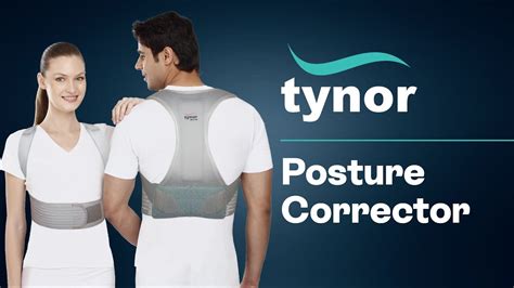 Tynor Posture Corrector Correct Your Posture Anywhere Anytime Youtube