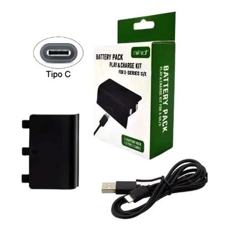 Bateria Recarregável Xbox Series Kit C Bateria Cabo Usb c Shopee