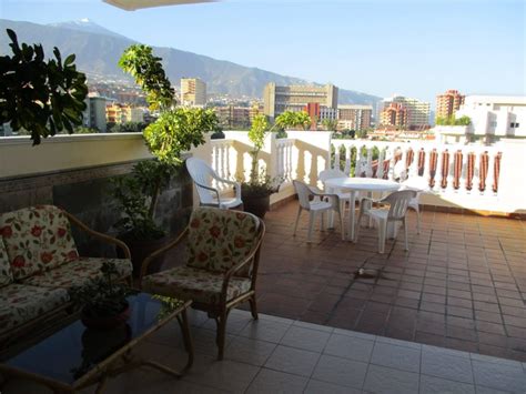 Blick Von Der Dachterrass Hotel Marte Puerto De La Cruz