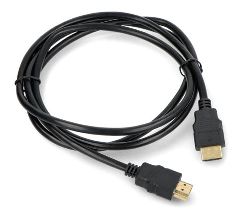 Kabel HDMI Blow třída 1 4 černý dlouhý 1 5 m Botland obchod s