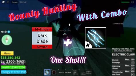 Dark Blade Electric Clawbounty Hunting Montage Blox Fruits