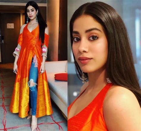 Take Inspiration From These Ethnic Looks By Jhanvi Kapoor Readiprint