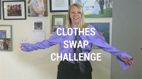 CLOTHES SWAP CHALLENGE - YouTube