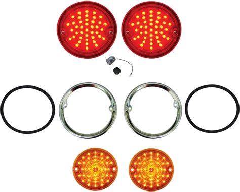 Amazon United Pacific Led Tail Marker Light Bezel Set