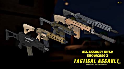 Tactical Assault VR All Assault Rifle Showcase 2 Tacticalassaultvr