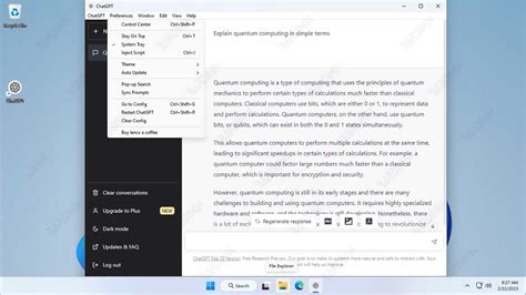 How To Use Chatgpt Desktop App For Windows Off