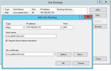 Scaling SSL With IIS 8 Server Name Indication (SNI) | Peter Viola