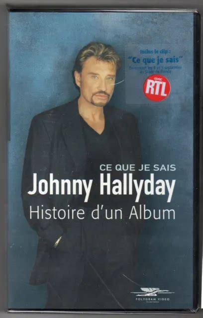 Johnny Hallyday Cassette Vhs Neuve Scell E K Histoire D Un Album Eur