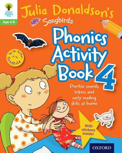 Julia Donaldson's Songbirds: Phonics Activity Book 4