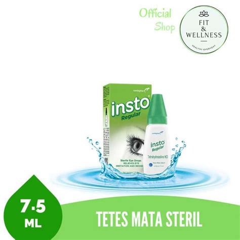 Jual Insto Eye Drop Regular 7 5ml Mengatasi Mata Merah Iritasi Di