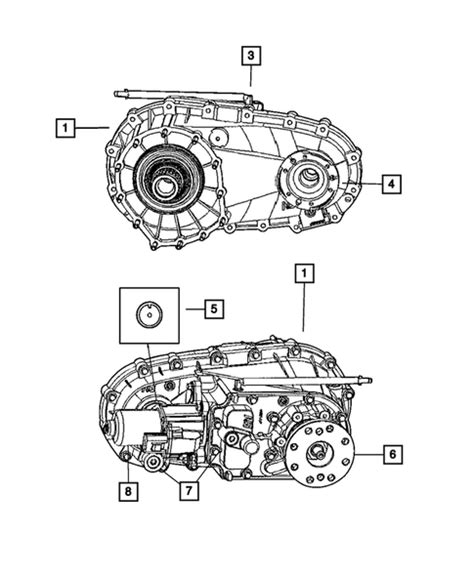 Transfer Case Assembly For 2008 Jeep Grand Cherokee My Mopar Parts