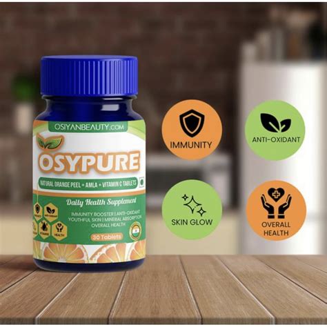 Osypure Vitamin C Mg With Natural Amla Orange Peel Extract