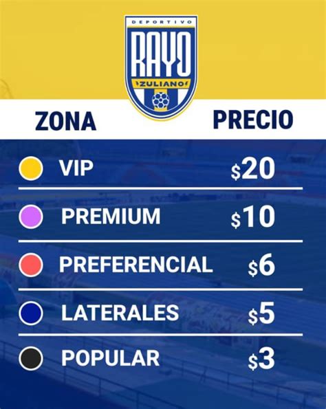 Jubert Ruiz On Twitter Estos Son Los Precios De Las Entradas Para Los