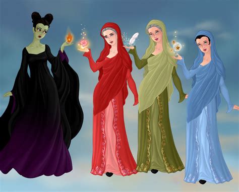 Maleficent And Fairies Now by esmeraldabelle13 on DeviantArt