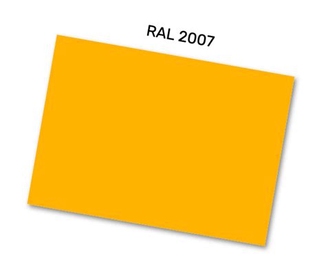 RAL 2007 Luminous Bright Orange RAL Classic RALcolorchart