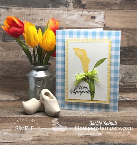 Easy Stamping Tips With 5 Lasting Lily Cards Klompen Stampers