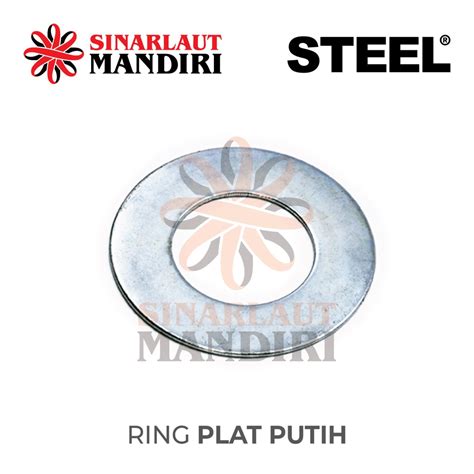 Jual Ring Plat Flat Washer Galvanis Plate Washer M Tebal