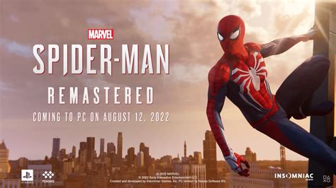 Marvels Spider Man Remastered Para Pc Revela Junto A Brutal Video Sus