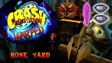 Fase 4 Bone Yard Crash Bandicoot 3 Warped Ps1 Gameplay 386