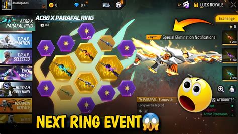 Next Ring Event In Free Fire New Ac Ring Event Free Fire Free