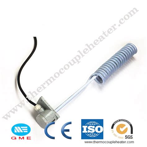 Anti Corrosion Tubular Heating Element Coated Ptfe For Electroplating