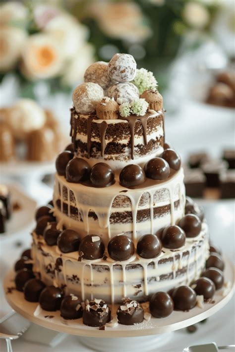 Creative Naked Wedding Cake Ideas You Will Love Confetti Roses