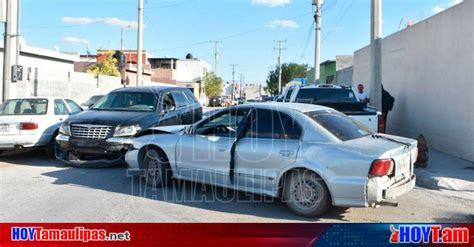 Hoy Tamaulipas Accidentes En Tamaulipas Causa Danios En Choque Al