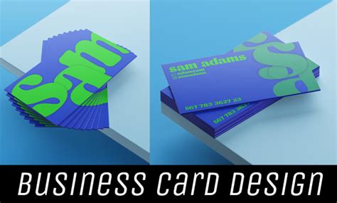 Design Creative And Unique Business Cards By Cana42 Fiverr