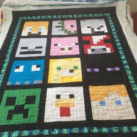 Minecraft quilt pattern free – Artofit